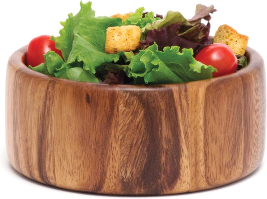 Bowl de Acacia Lateral Recto 15 cm