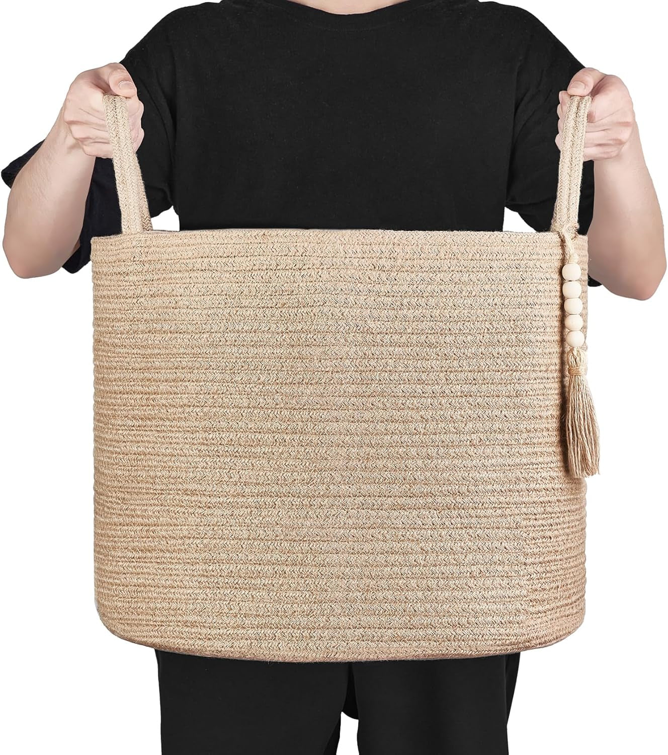 Cesta Colgante Rectangular de Jacinto