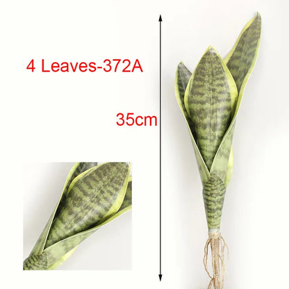 Planta Artificial de Hojas Largas 21-68 cm – Decoración Tropical