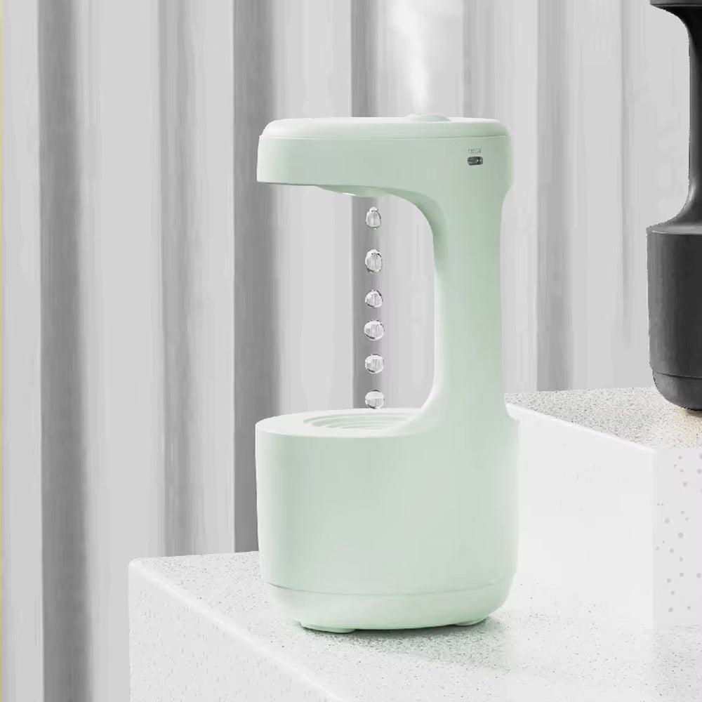 Humidificador Antigravedad con Reloj LED