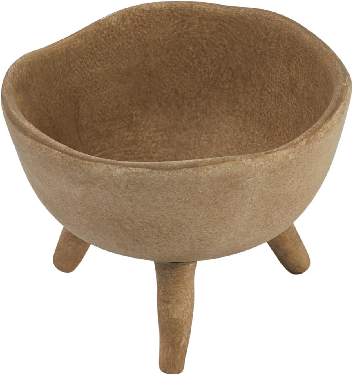 Maceta Boho Terracota con Patas y Borde Orgánico