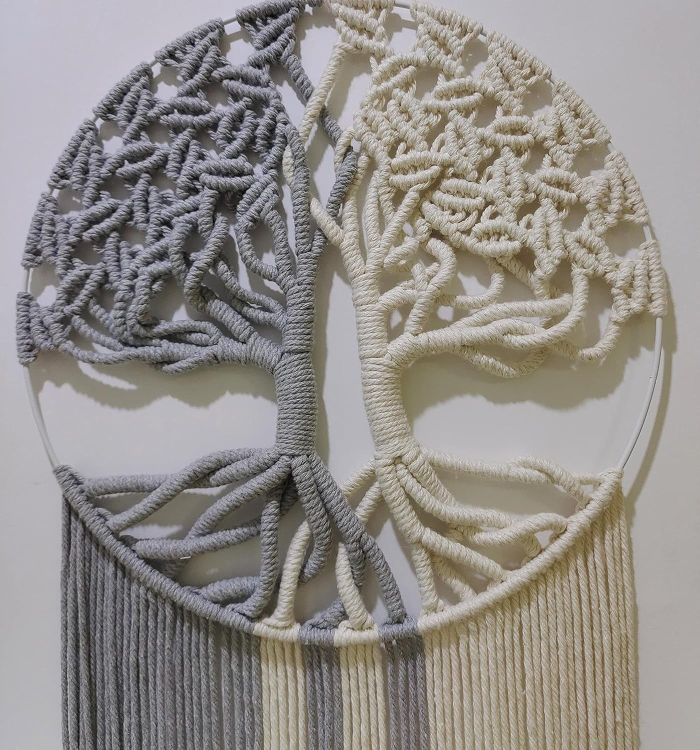 Tapiz Macramé Árbol de la Vida 33x80 cm