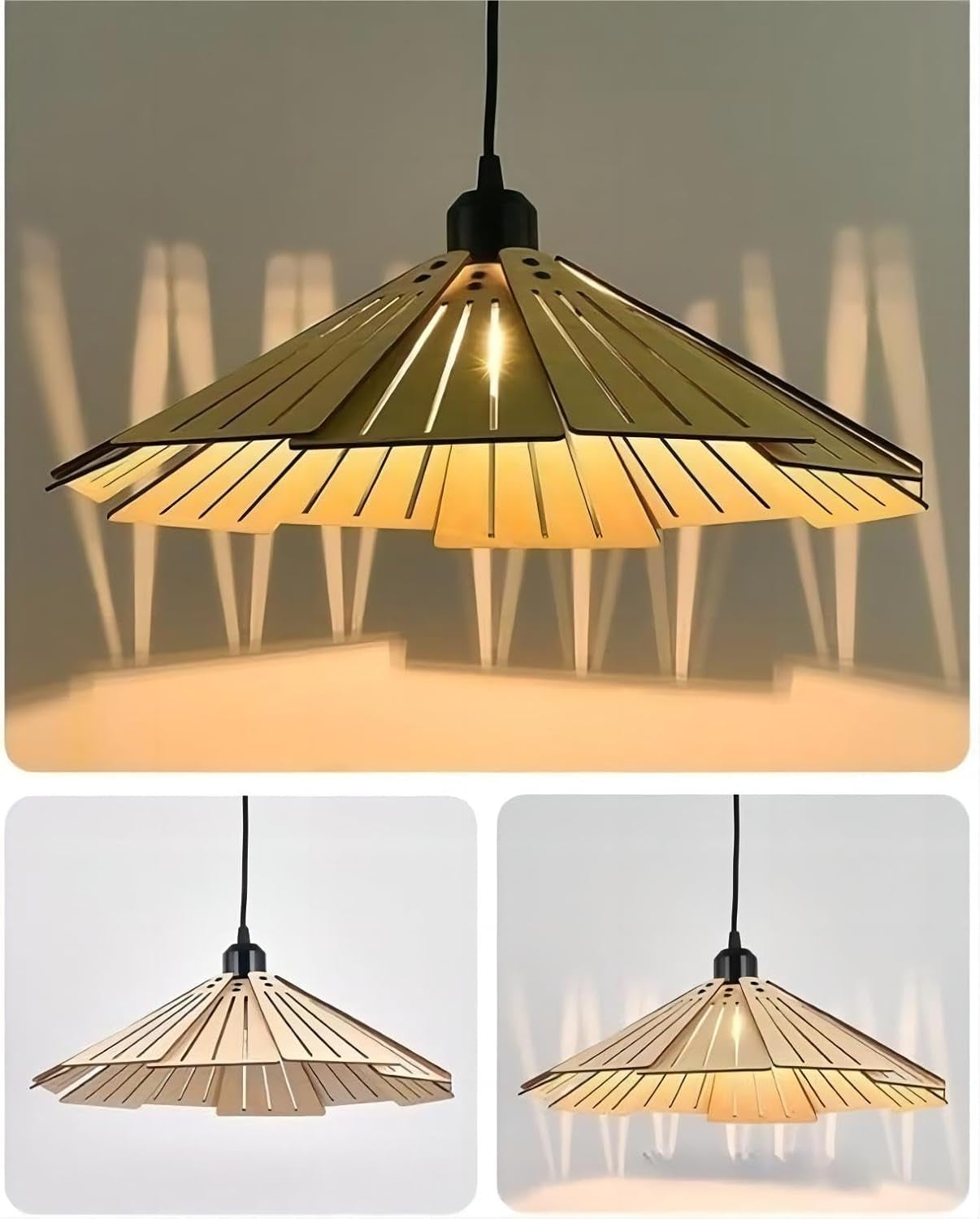 Colgante Madera Wabi-Sabi