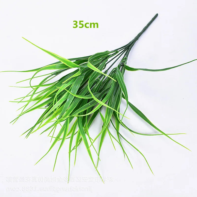 Planta Artificial de Hojas Largas 21-68 cm – Decoración Tropical