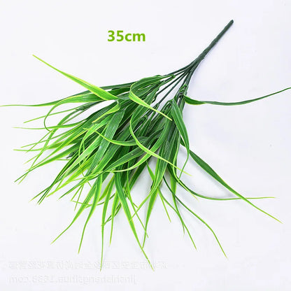 Planta Artificial de Hojas Largas 21-68 cm – Decoración Tropical
