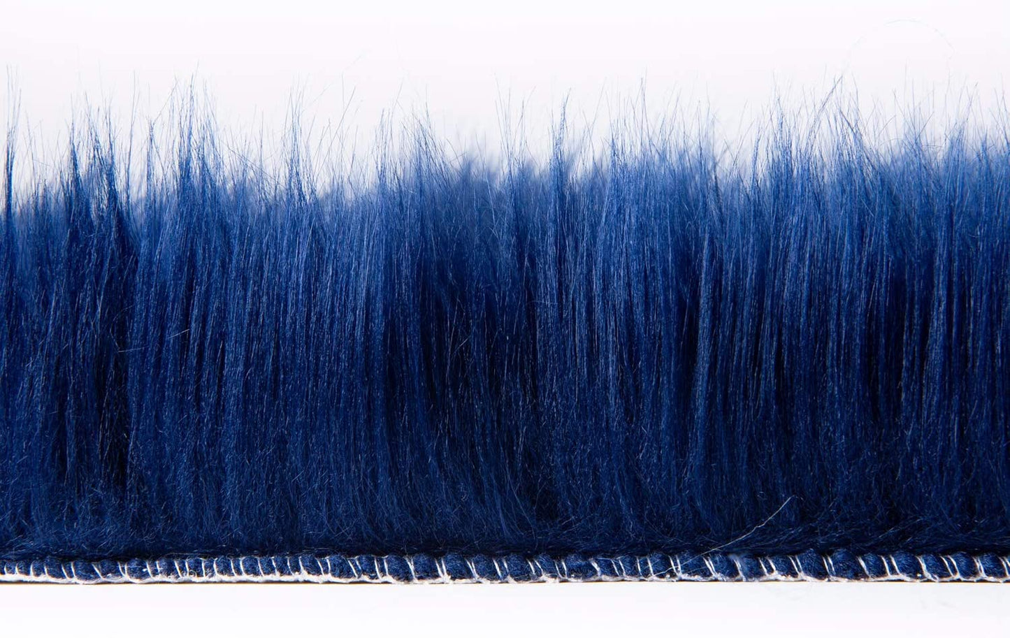 Alfombra de Piel Sintética Ultrasuave Ashler 60x90 cm – Azul Marino, Lavable, Ideal Dormitorio y Living