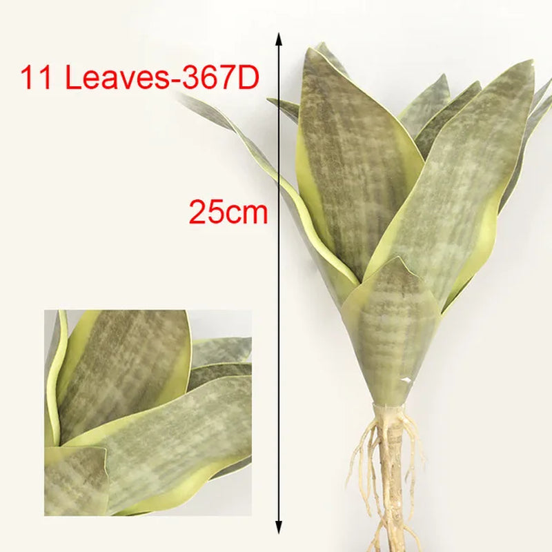 Planta Artificial de Hojas Largas 21-68 cm – Decoración Tropical