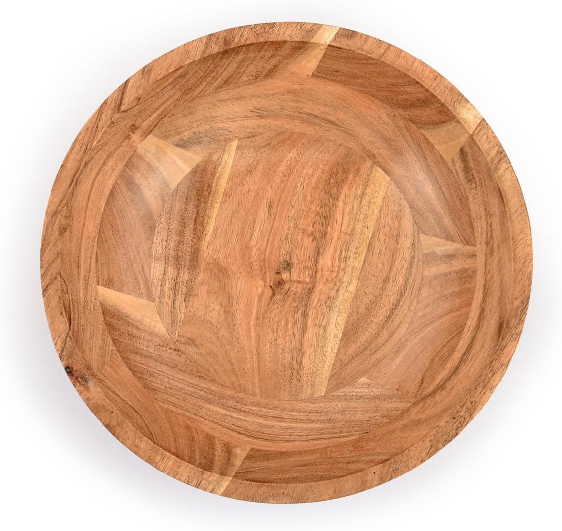 Bowl de Madera de Acacia 25 cm
