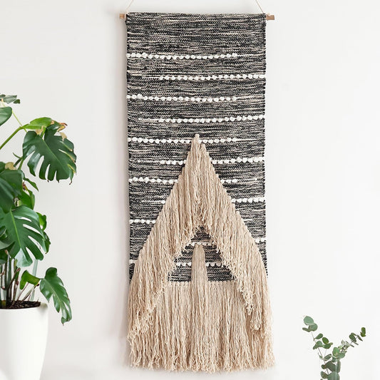 Tapiz Boho Macramé de Pared 45x100 cm