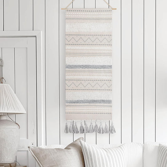 Tapiz Boho Vertical 100% Hecho a Mano