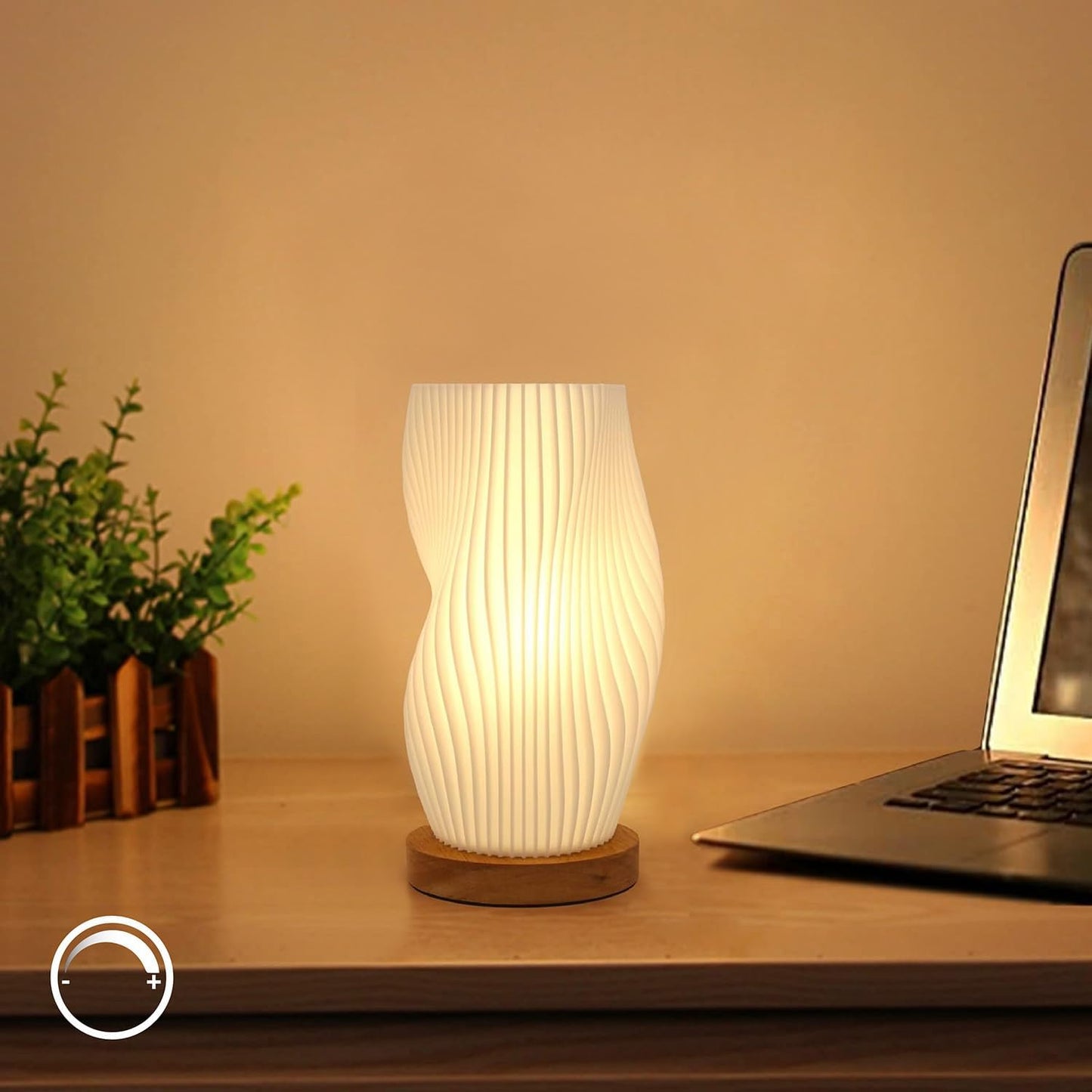 Lámpara Mesa Mini Vintage Regulable