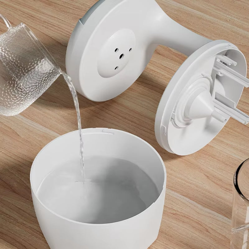 Humidificador Antigravedad con Reloj LED