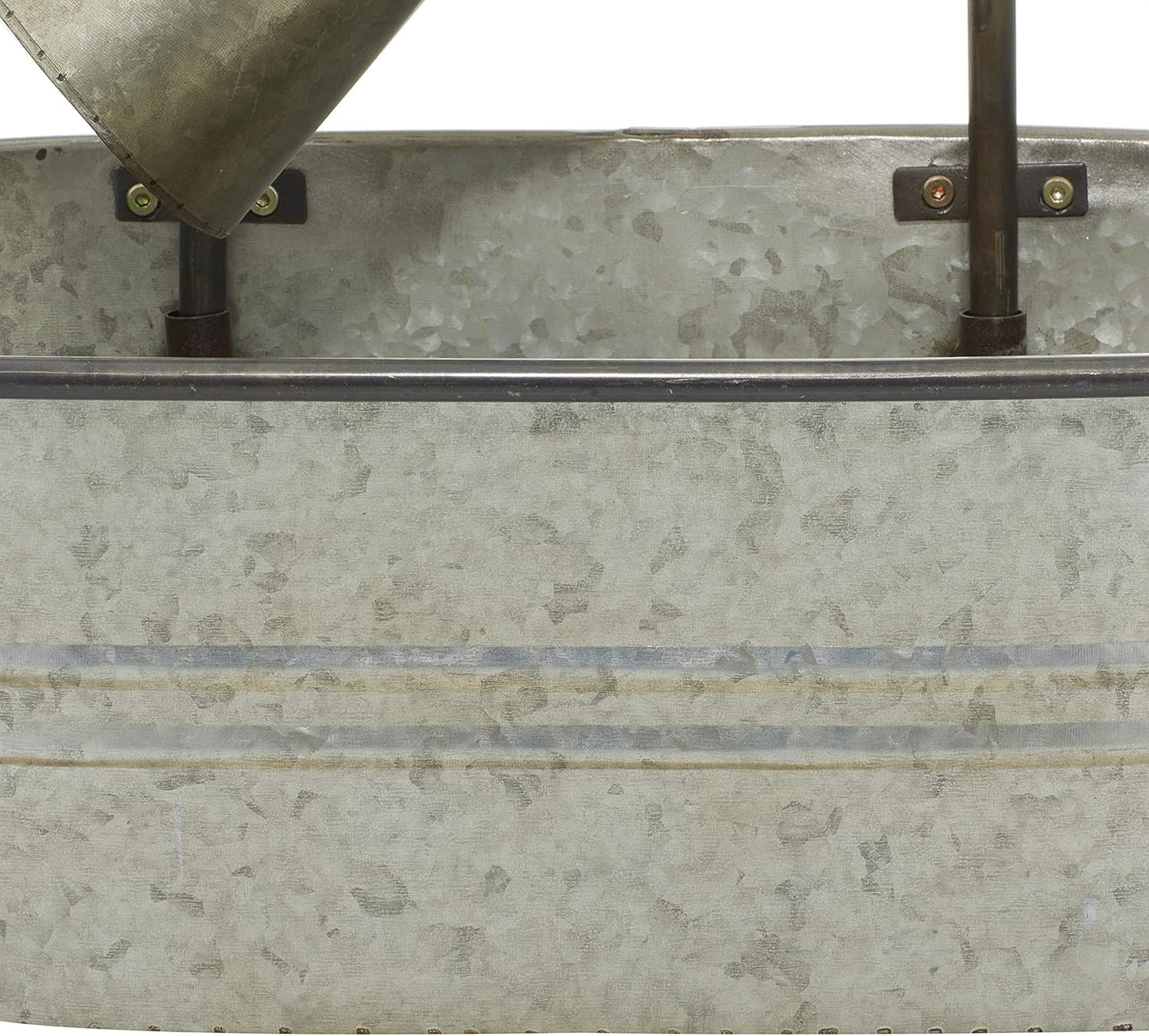 Fuente Metálica Decorativa con Regaderas