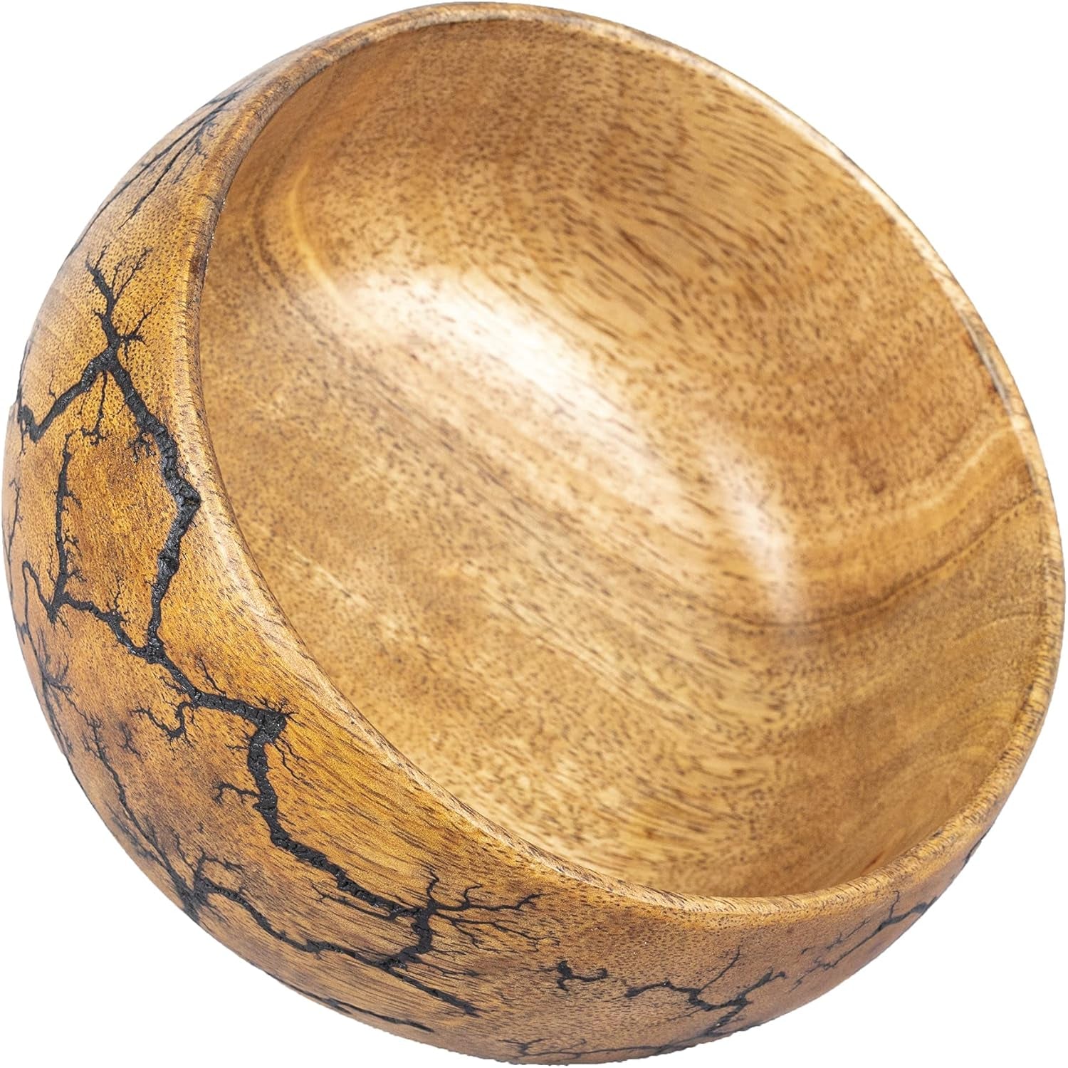 Bowl de Madera Fractal Burn 15 cm