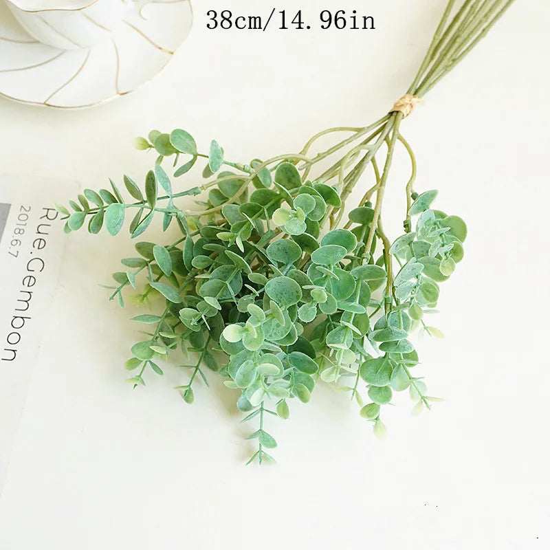 Planta Artificial de Hojas Largas 21-68 cm – Decoración Tropical