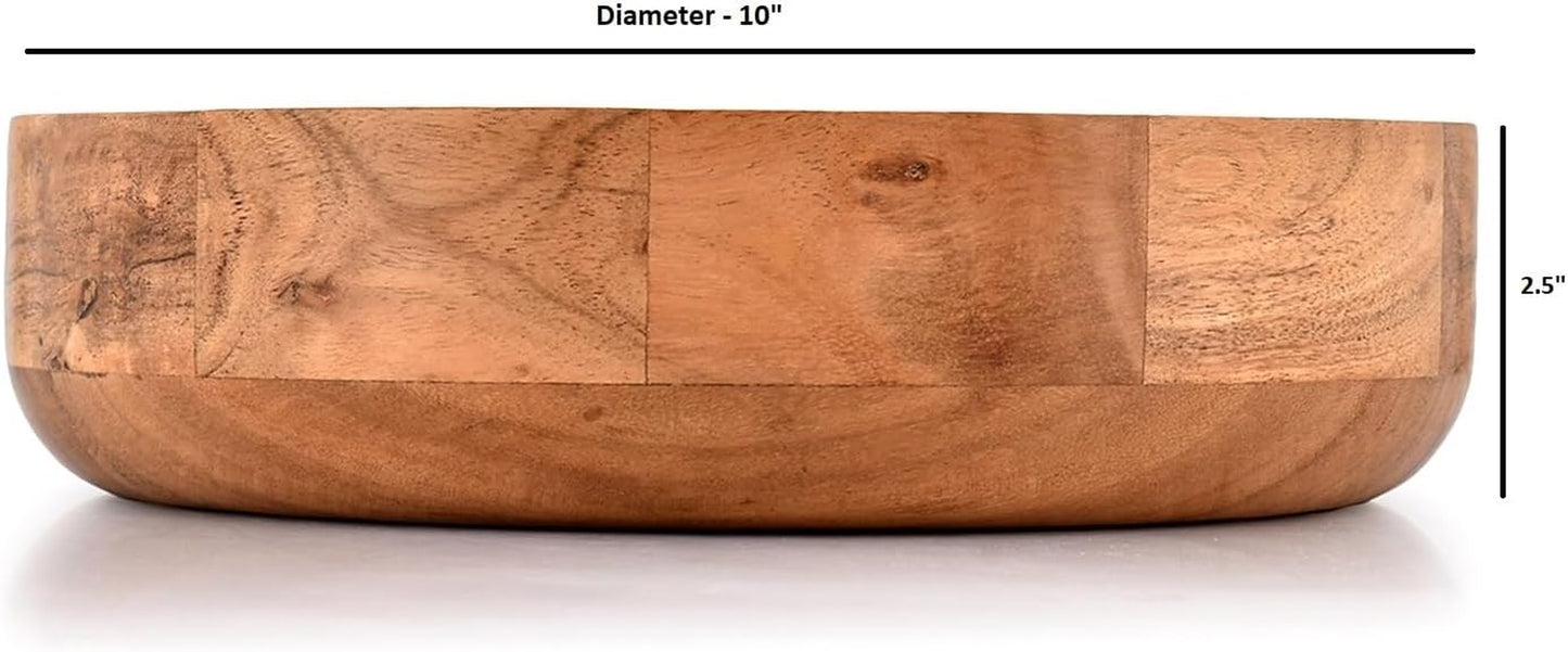 Bowl Redondo de Acacia 25 cm