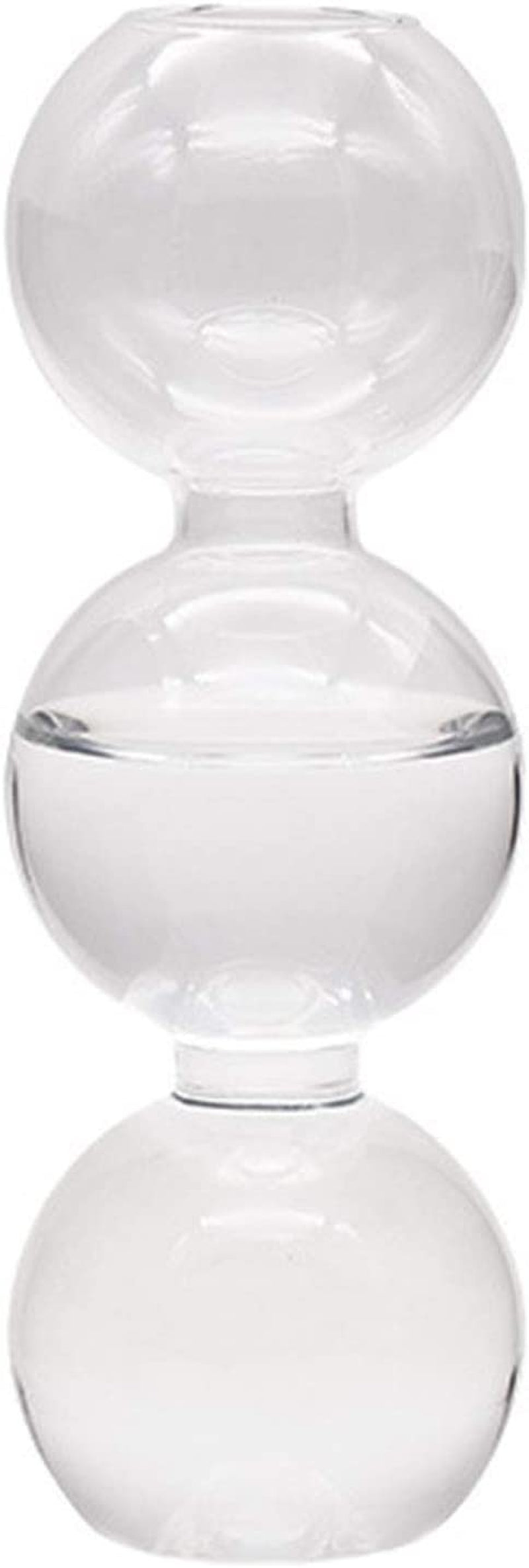 Florero Esférico de Vidrio Transparente Estilo Nórdico – Jarrón Decorativo para Hidroponía