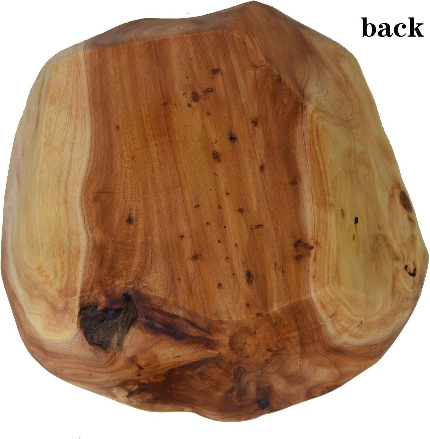 Bowl de Madera Tallado a Mano 23-25 cm