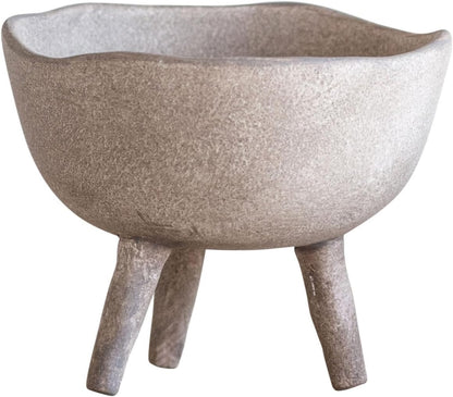 Maceta Boho Terracota con Patas y Borde Orgánico