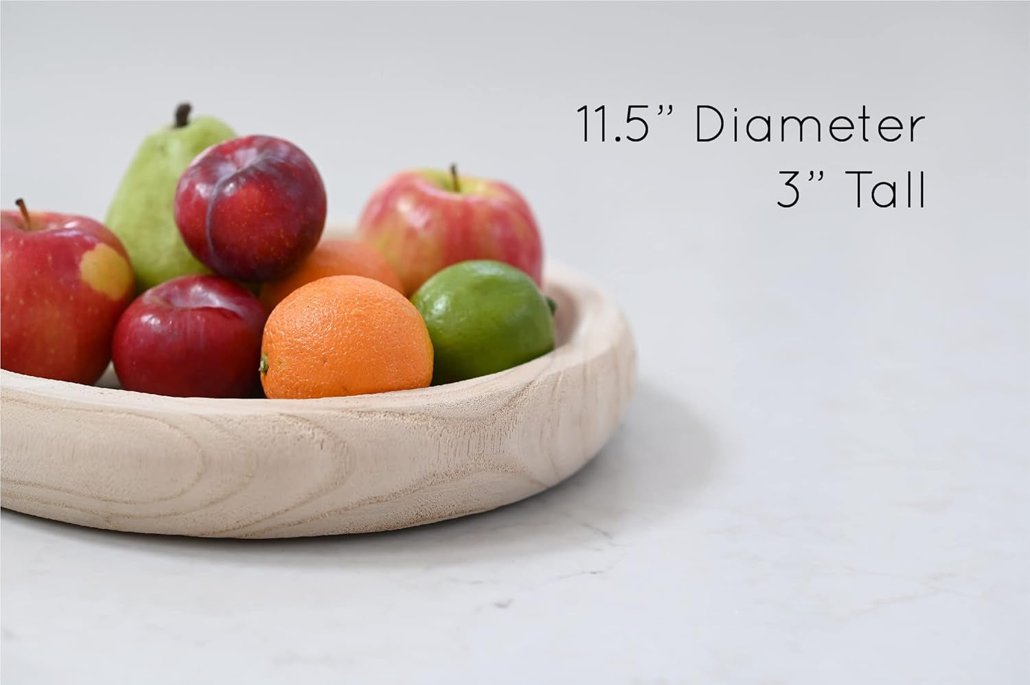 Bowl Decorativo de Madera Natural
