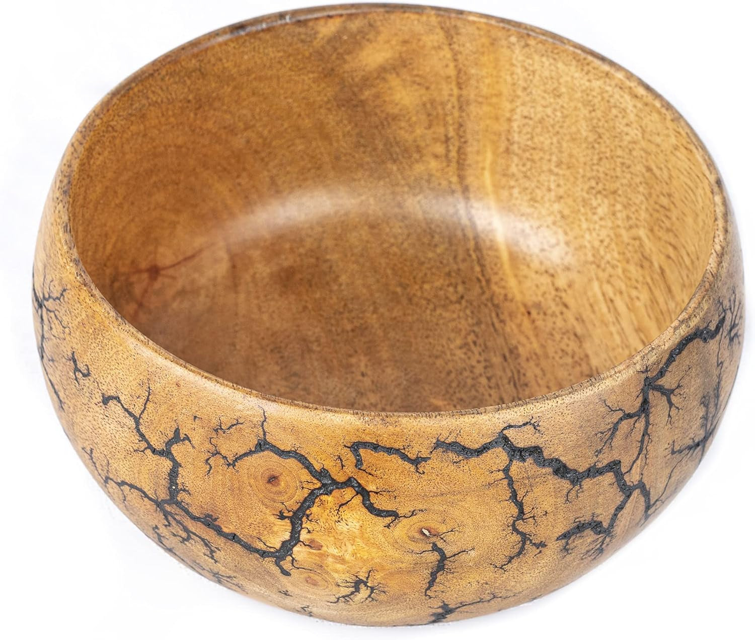 Bowl de Madera Fractal Burn 15 cm