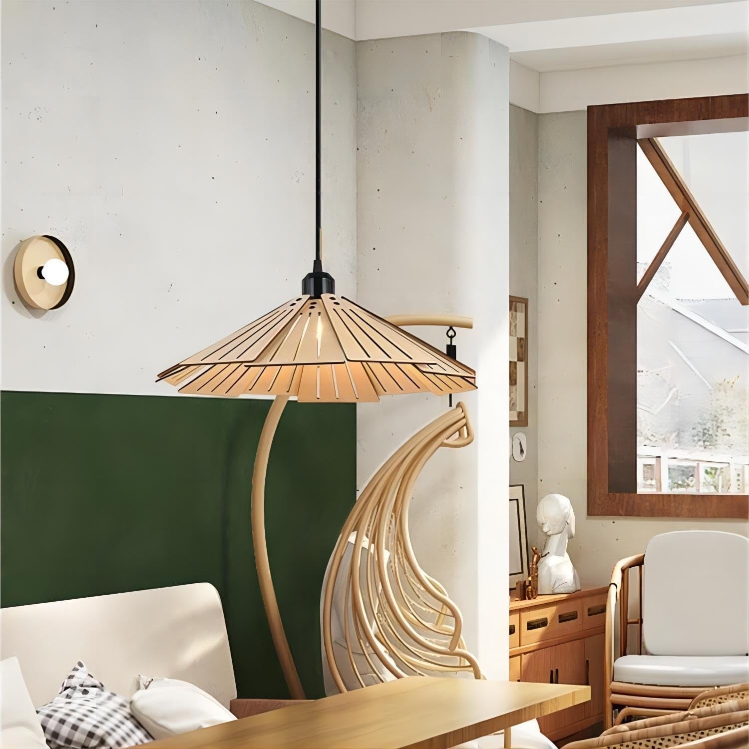 Colgante Madera Wabi-Sabi