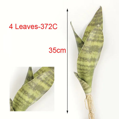 Planta Artificial de Hojas Largas 21-68 cm – Decoración Tropical