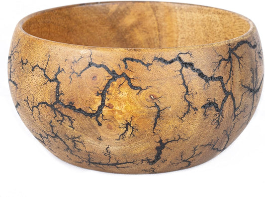 Bowl de Madera Fractal Burn 15 cm