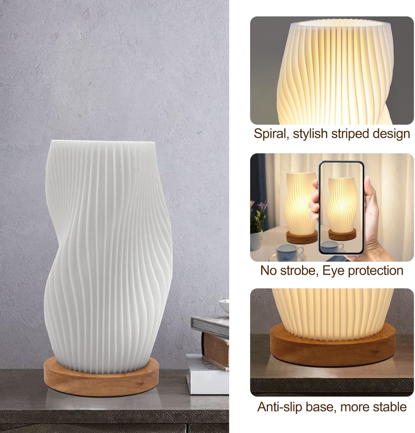 Lámpara Mesa Mini Vintage Regulable